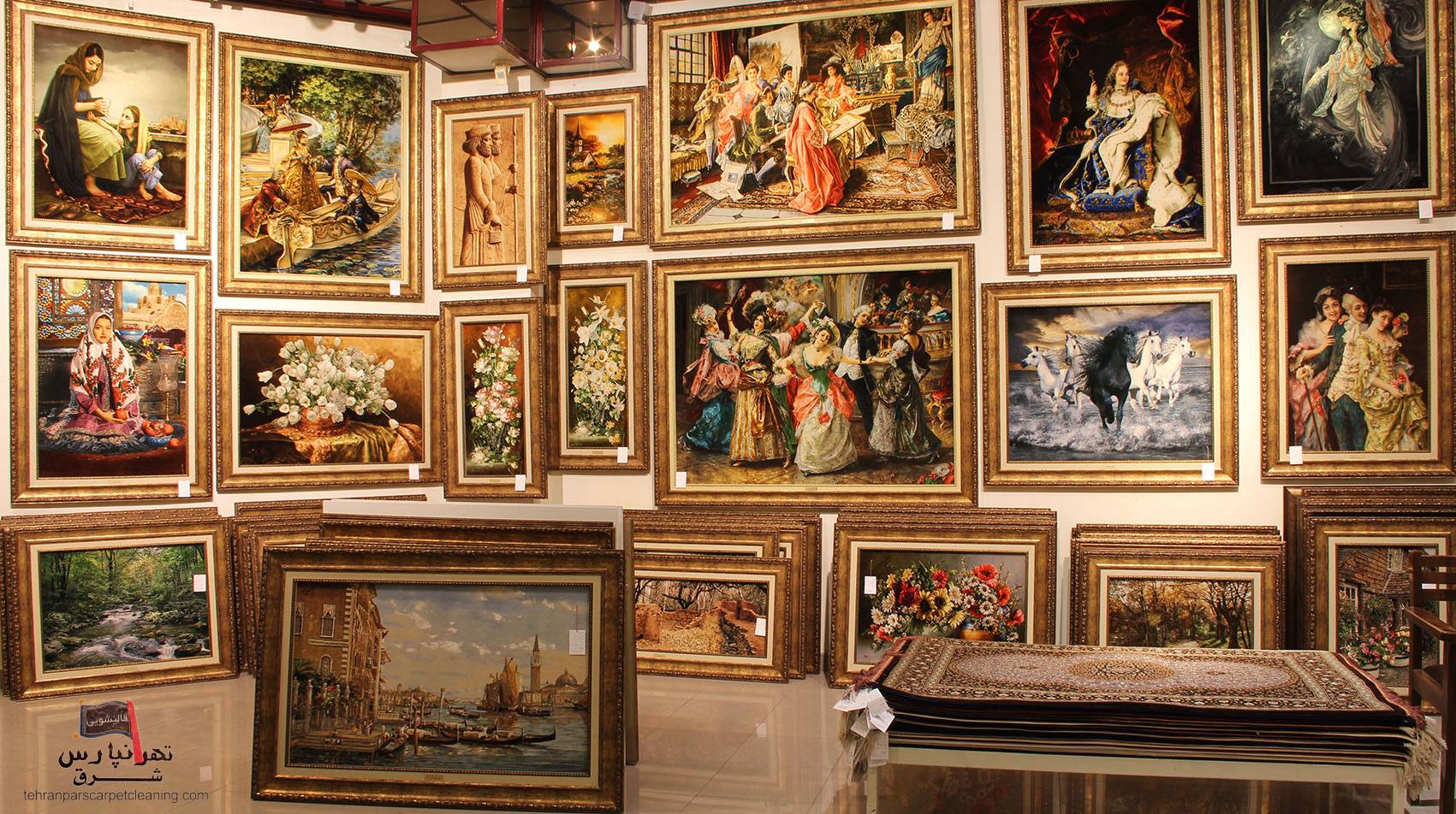 شستشوی انواع تابلو فرش