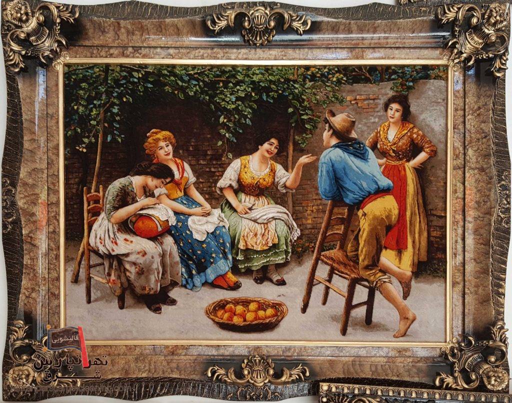 شستن تابلو فرش