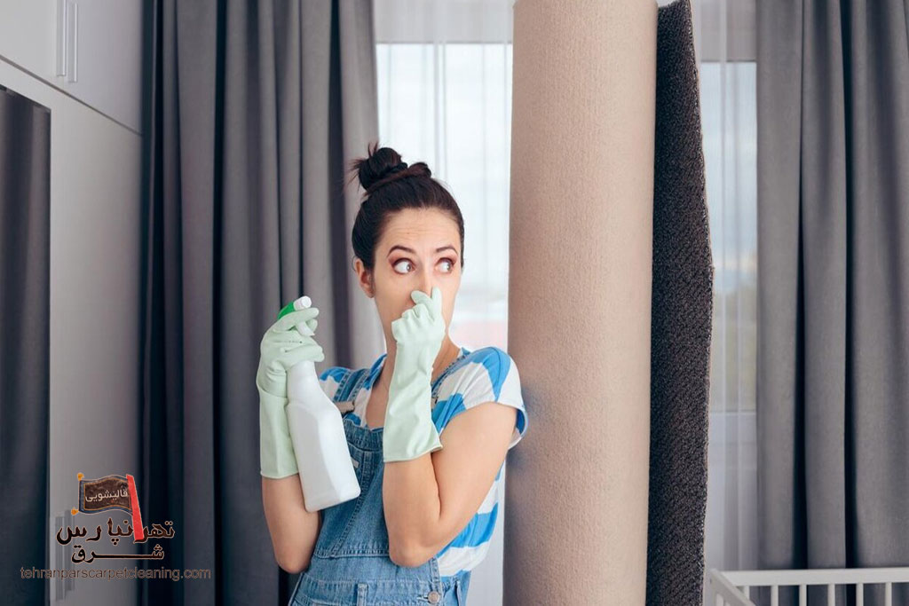 جلوگیری از بوی بد فرش و موکت