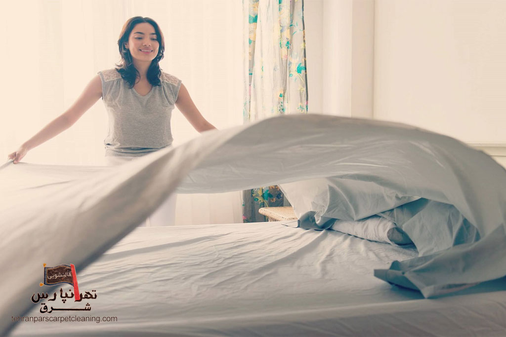 شستشوی انواع پتو و روتختی در تهرانپارس