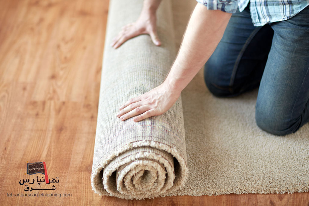 انتشار بو و رطوبت زیر فرش