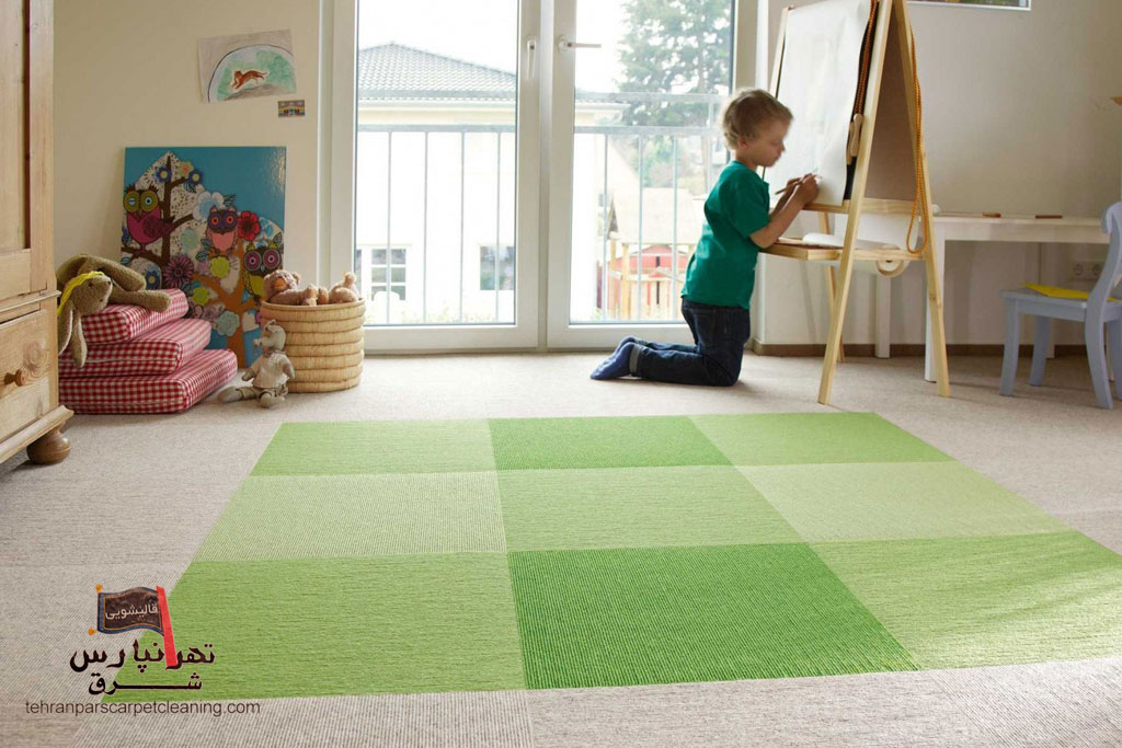 انتخاب زیرانداز مناسب برای اتاق کودک و تأثیر آن بر عمر فرش