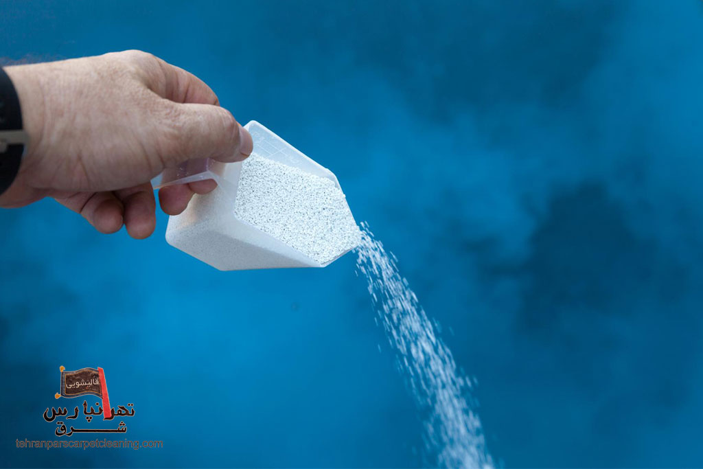 تاثیر آب سخت (کلر، املاح) بر فرش